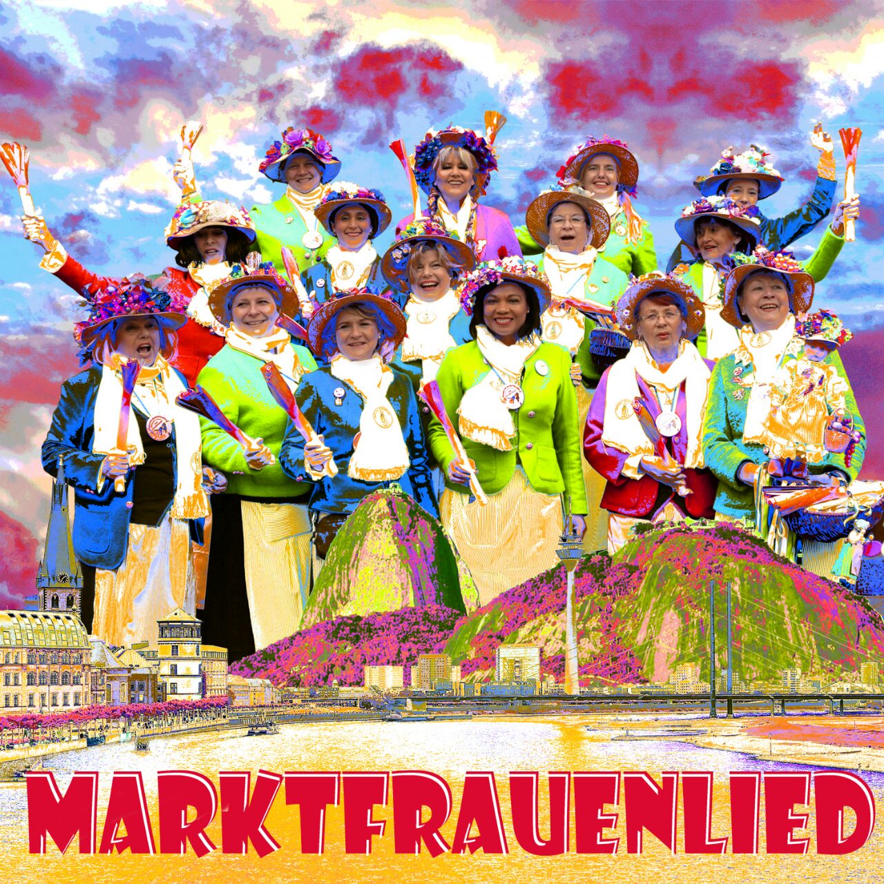 Cover vom "Marktfrauenlied" 2017 von Holger Stoldt
