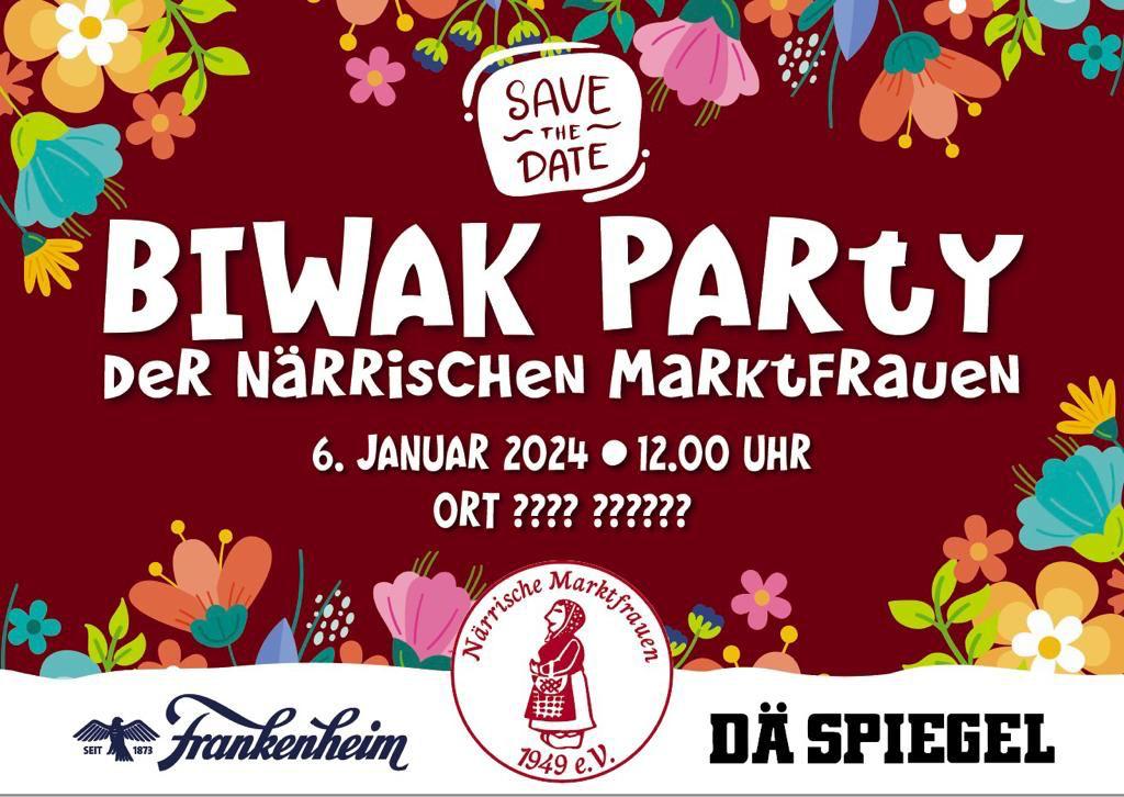 Teaser zur Biwak Party am 06.01.2024